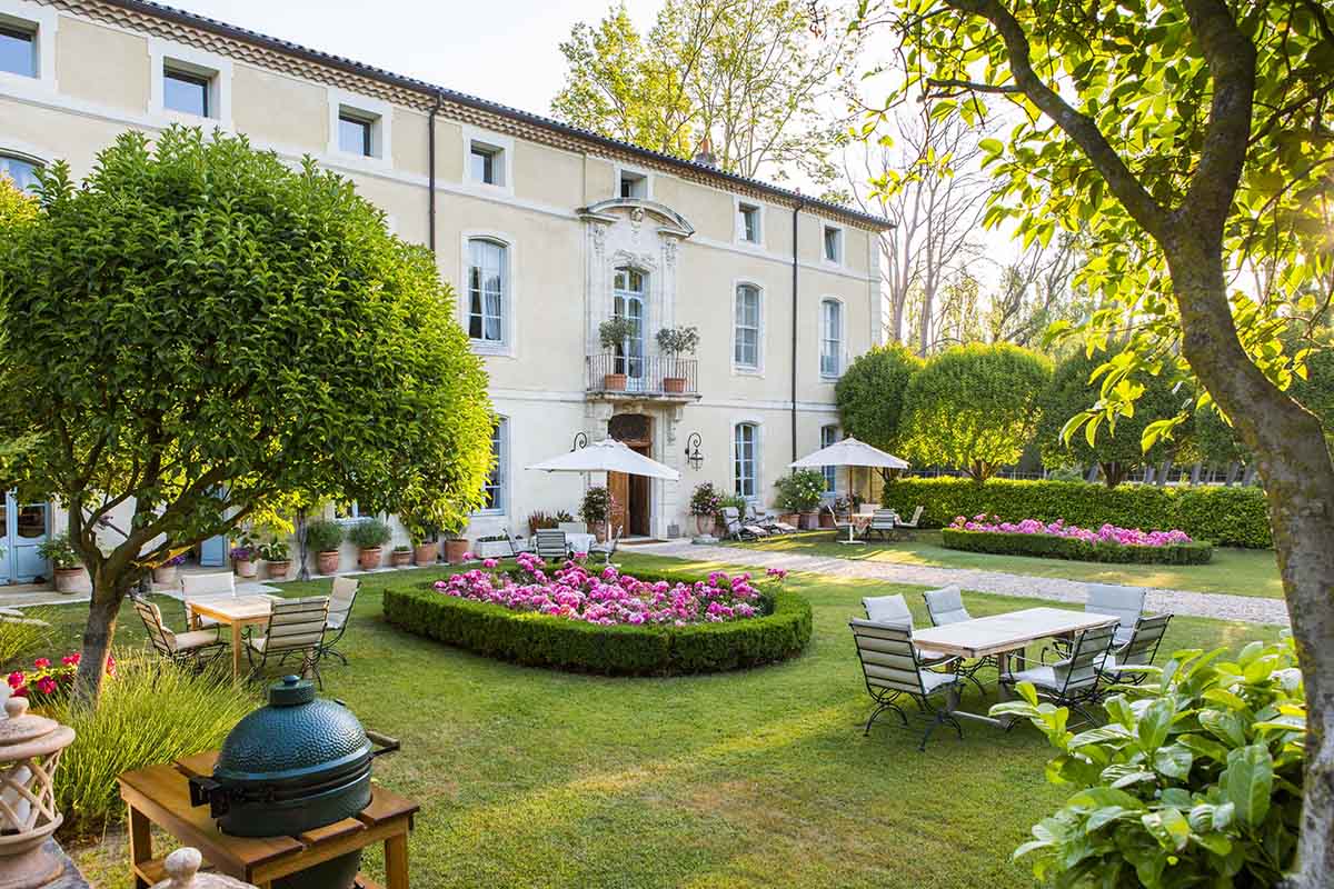 Chateau Talaud  parc and castle